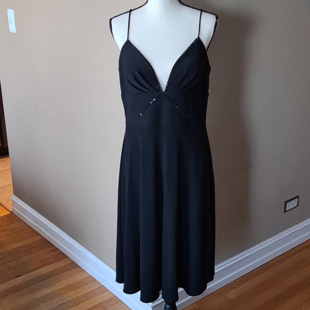 Black Strap Vneck OC by Oleg